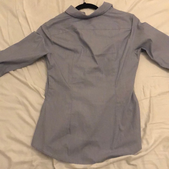 Banana Republic Chambray Riley Fit Dress Shirt - Picture 3 of 4